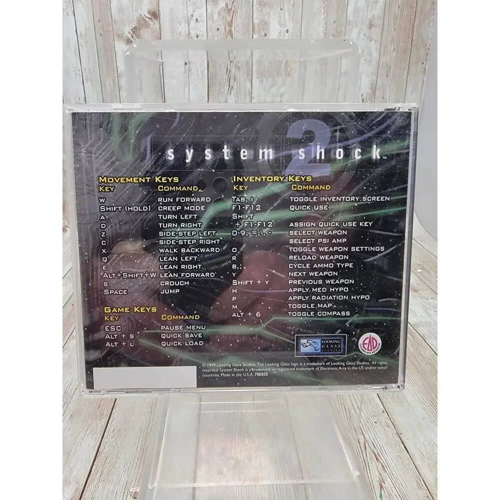System Shock 2 Windows PC CD-Rom Video Games Sci-Fi